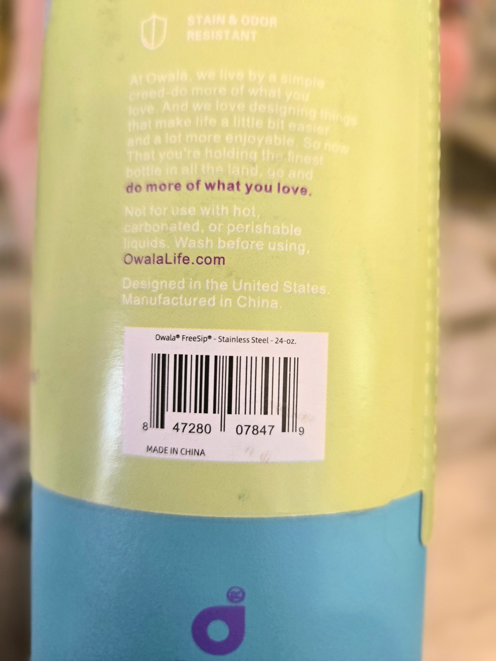 Brand New Owala FreeSip 24oz Stainless Steel Water Bottle - Summer Paradise - Picture 7 of 10